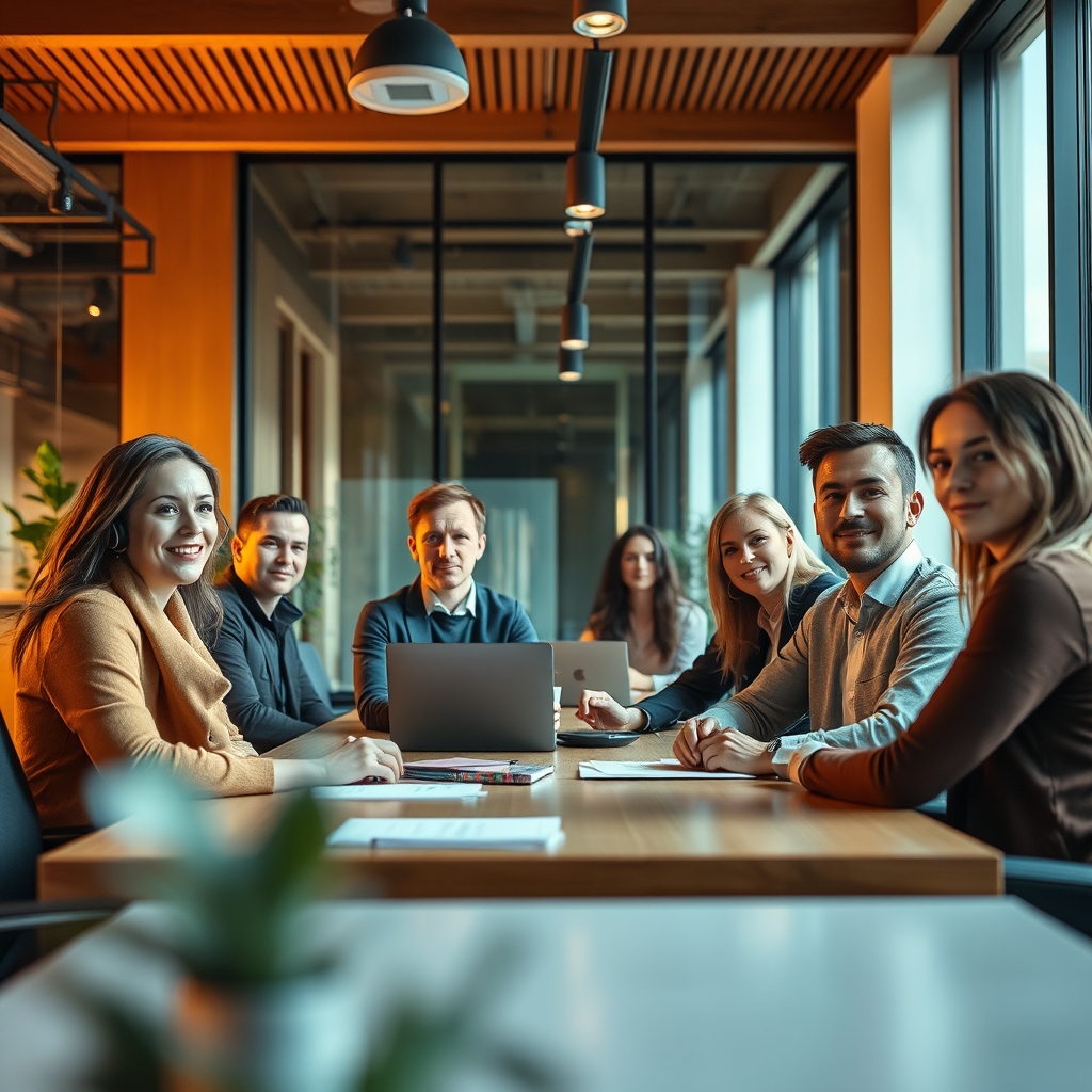 Команда редакции Trivonoq в офисе Нью-Йорка